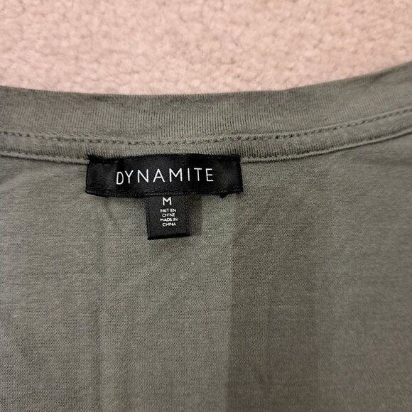 Dynamite v-neck tee shirt - Picture 2 of 5